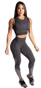 Uus, Roxy Seamless Leggings+Top, Black/Grey (4 foto / 7)