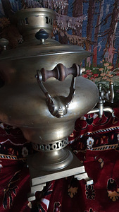 Самовар угольный,рабочий,антик. (2 фото из 4)