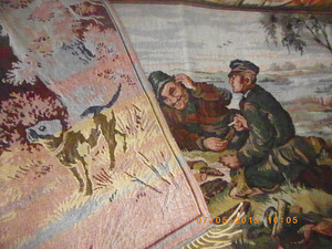 Hunters on halt-gobelään 160x75sm (2 foto / 2)