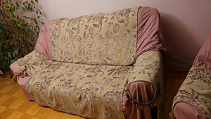 Tasuta nahast lahtikäiv diivan ja tugitool (4 foto / 7)