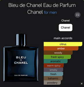Bleu de chanel 100ml edp (5 foto / 5)