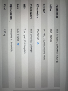 Lenovo T490s läpakas (1 foto / 3)