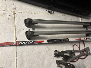 Müüa suusaboks Thule Dynamic M koos katuseraamidega (5 foto / 6)