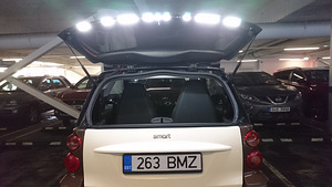 Smart Fortwo 2011, 77690 km, poolautom, bensiin, TÜV 11/2025 (13 foto / 14)