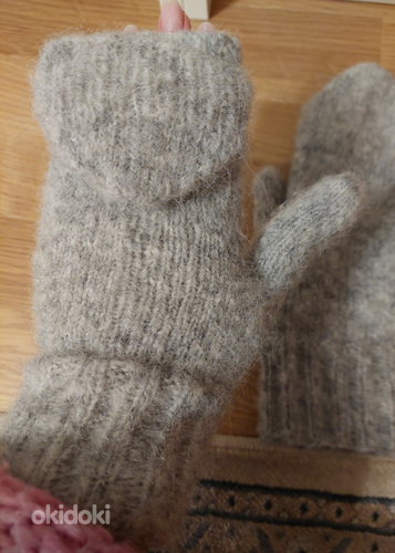 Перчатки ручной вязки (фото #1)