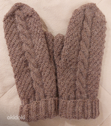 Перчатки ручной вязки (фото #3)