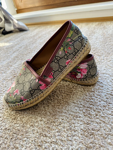 Оригинальные ботильоны/мокасины Gucci 37.5/38 (2 фото из 3)