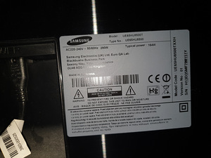 SAMSUNG TV (UHD, 4K, 65" Curved, 3D, + SOUNDBAR) +SUBWOOFER (3 foto / 10)