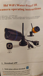 Wifi IP camera (3 foto / 3)