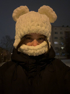 Вязаная шапка (балаклава)