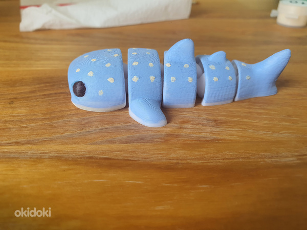 Figuur "Vaala hai" – käsitsi valmistatud, PLA plastik