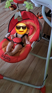 Caretero Bugies punane VOODI-KIIK (2 foto / 3)