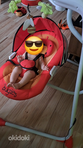 Caretero Bugies punane VOODI-KIIK