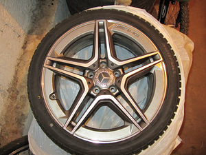 AMG Оригинальные диски ET 49 Mercedes-Benz 225/40R18 (2 фото из 10)