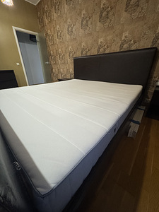 IKEA Vesteröy madrats 180x200cm jäik/ hele sinine (2 foto / 6)