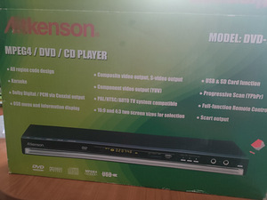 MPEG4/ DVD/ CD PLAYER Aitkenson DVD 710 (2 foto / 2)