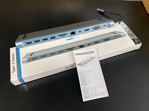 11-ühes dokkimisjaam USB Type C-ga (6 foto / 6)