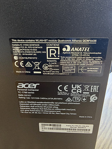 Acer Aspire TC-1760 – GTX 1660 SUPER + i5-12400 mänguarvuti (4 foto / 4)