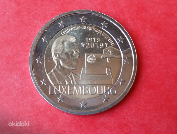 Люксембург 2 евро, 2019