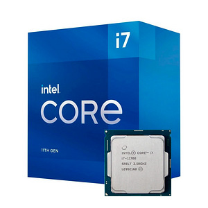 Müün protsessorit Intel Core i7-11700