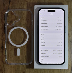 Apple iPhone 16 128gb Teal (5 foto / 7)