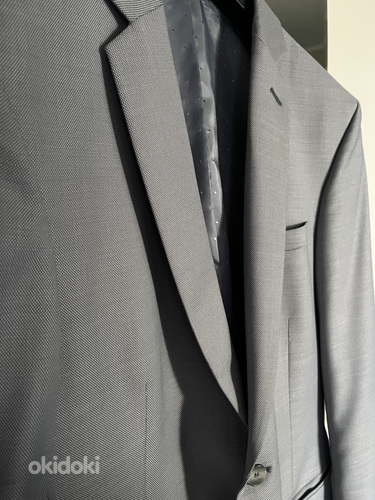 Mosaic светло-серый мужской пиджак, №48 (фото #2)