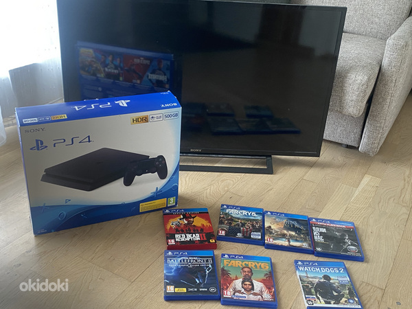 Ps4, телевизор, игры
