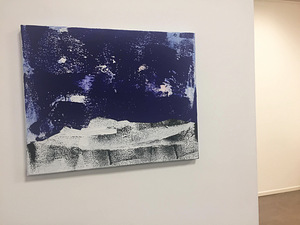 Abstraktne mägimaastik – akrüül lõuendil, 40×50 cm (4 foto / 4)