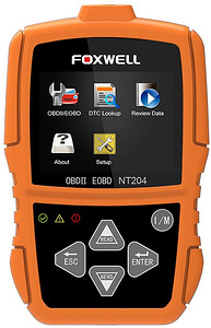 DIAGNOSTIKASEADE NT204 OBD2 SKÄNNER FOXWELL (3 foto / 5)