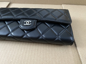Chanel originaal long nahast rahakott (5 foto / 6)