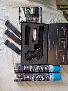 Airsoft SSP5 Газовый пистолет с отдачей