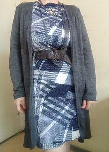 Atmosphere Soft Grey Melange Cardigan (EU 44/46) (1 foto / 10)