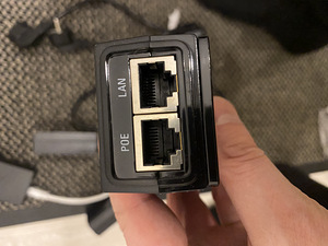 Ubiquiti Poe Lan adapter (2 foto / 2)