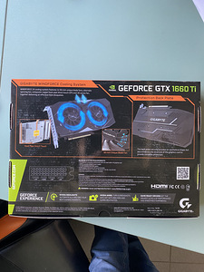 Gigabyte Geforce gtx 1660 ti windforce oc edition (2 foto / 6)