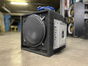 Alpine 650w subwoofer + Clarion võimendi + kaablikomplekt (1 foto / 3)