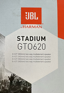 Автомобильная акустика JBL by HARMAN STADIUM GT0620 (3 фото из 6)