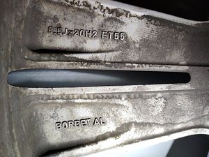 Mercedes 265/45 R20; ET55; 8.5; 66.6mm (A1644014902) (9 foto / 10)