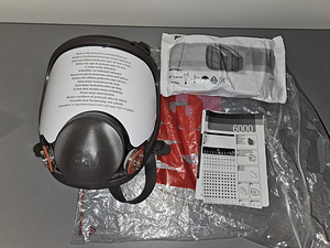 Uus! Gaasimask 3M (6800) + filtrid (1 foto / 7)