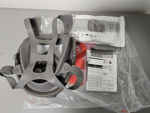 3M täismask 6800 (M) + filtrid 3M 6059 ABEK1 (4 foto / 9)