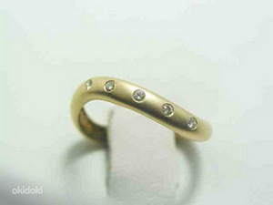 Kuld 585;3,08gr;d 0,07ct+5;17,5-19mm (1 foto / 1)