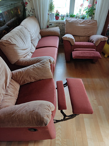 Diivan ja tugitoolid, recliner (2 foto / 7)