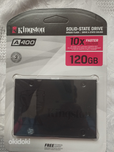 SSD Kingston A400 120GB (2 из 3)