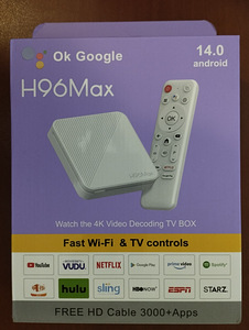ТВ БОКС H96 Max Allwinner H313 4K Ultra HD Android 14.0 (10 фото из 10)