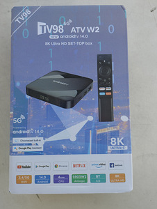 TVBox TV98 Android 14 UHD 8k 4GB/64GB