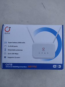 4G LTE WiFi роутер Olax AX8 Pro