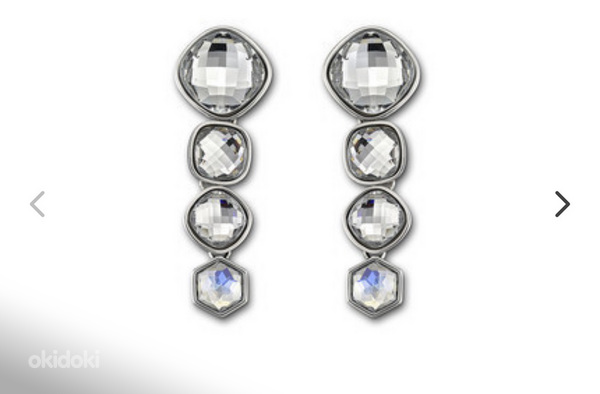 Swarovski серьги с кристаллами (2 из 2)