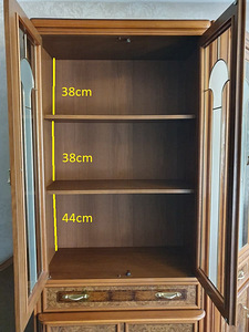 Itaalia mööbel kapp vitriin servant puhvet puit (2 foto / 3)