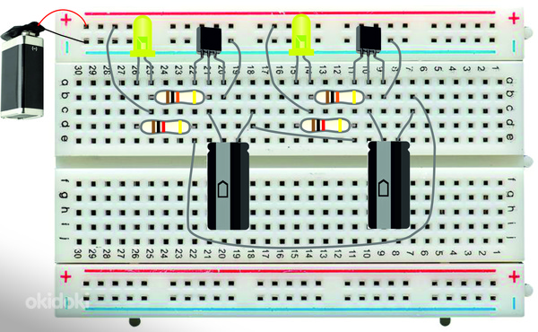 Էլեկտրոնային կոնստրուկտոր 32 սխեմա, Պատանի Էլեկտրոնիկ (4)