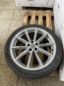 MAK 18'' литые диски 5x100 (новые летние шины) (4 фото из 6)