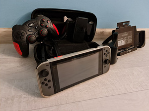 Nintendo switch v1 dual boot 256gb (4 foto / 6)